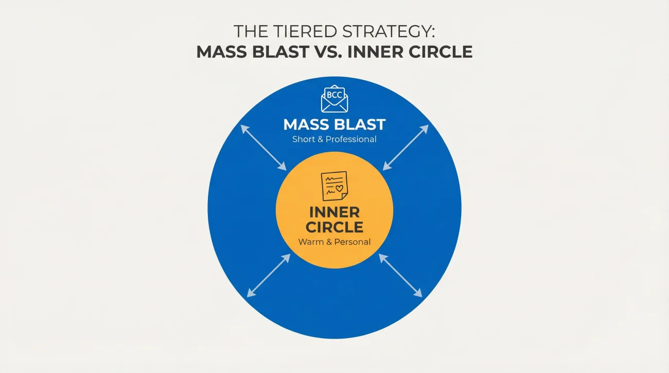 Tiered Goodbye Strategy - Mass Vs Inner Circle