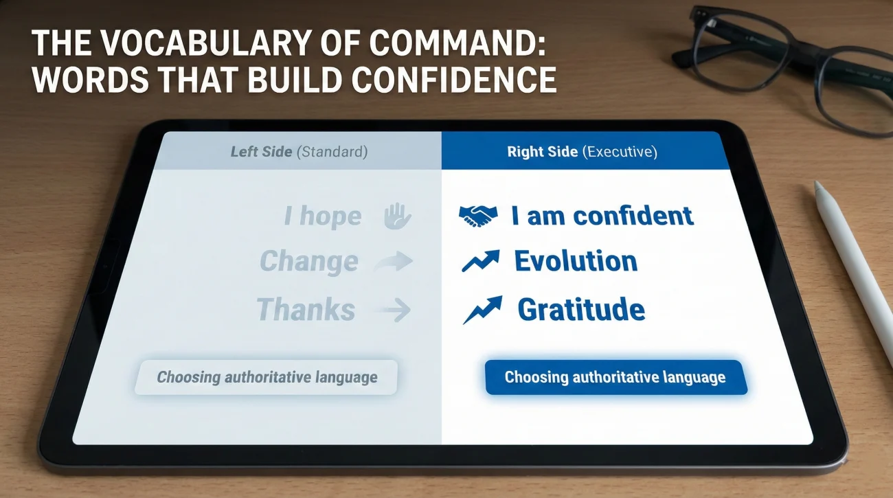 Executive Farewell Email: A Leadership Departure Message 3 Vocabulary Of Command - Word Choice