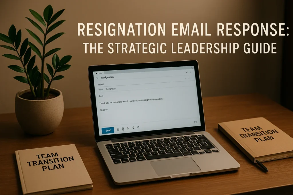 Resignation Email Response: How to Reply Professionally 1 Resignation Email Response