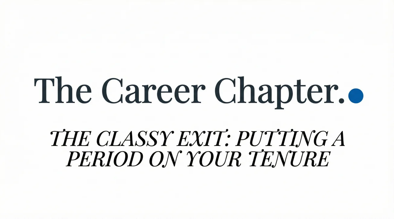 Should You Actually Work on Your Last Day? (The Truth) 5 Classy Exit Professional Legacy