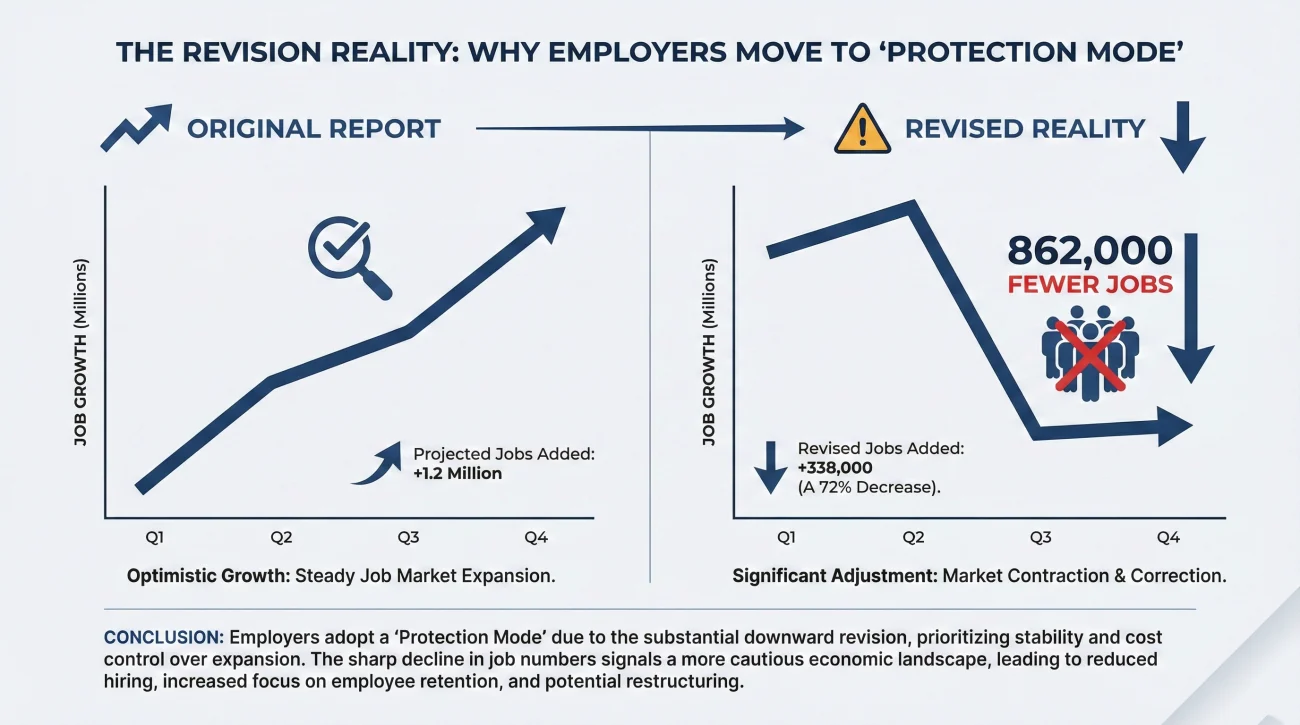 Employment Data Revisions Impacting Hiring Confidence