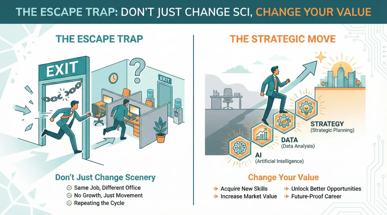 Escape Trap Vs Strategic Career Growth