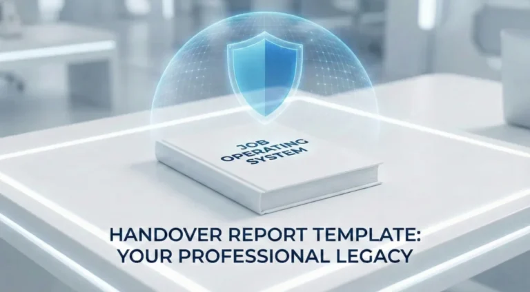 Handover Report Template: Essential Checklist (Word/Excel)