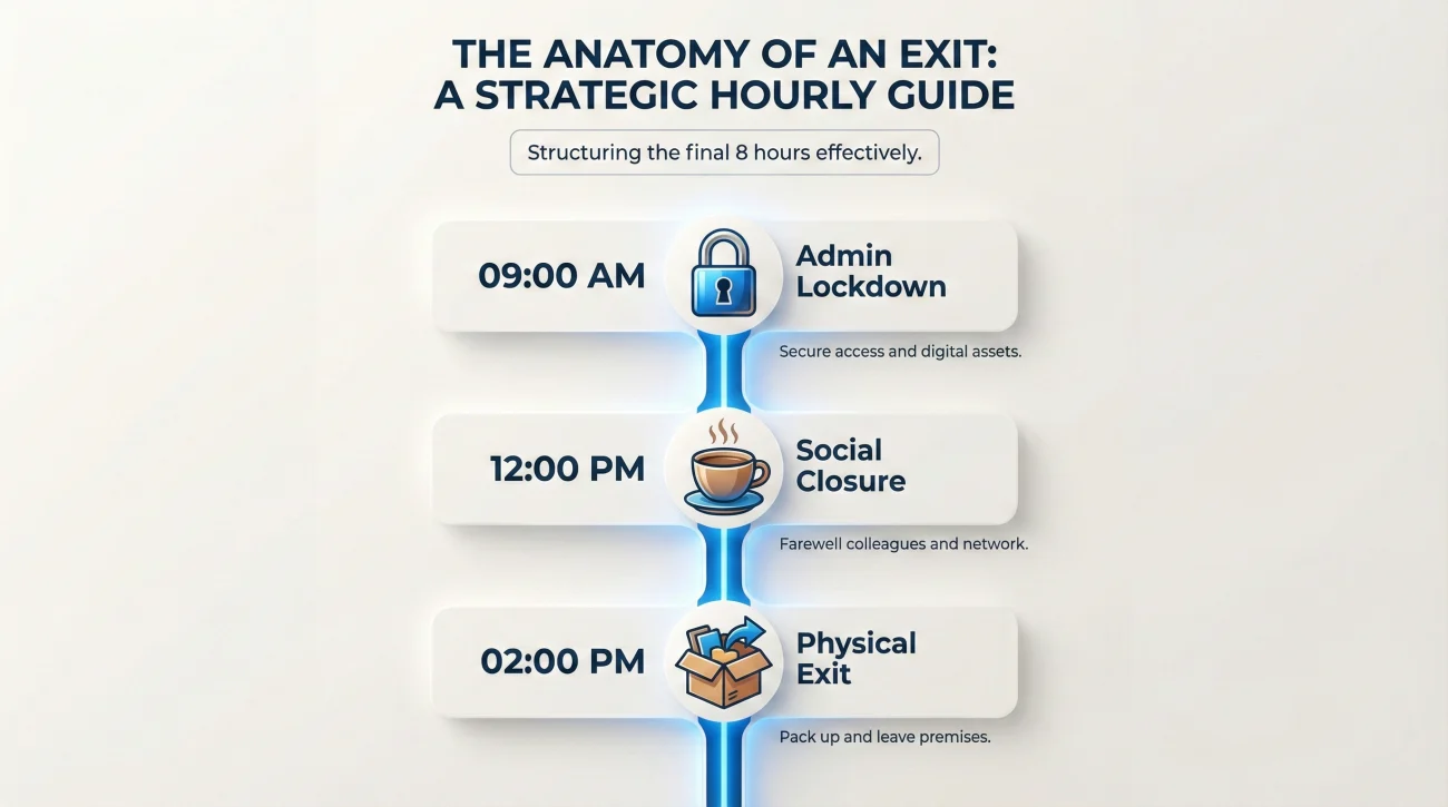 Should You Actually Work on Your Last Day? (The Truth) 2 Last Day Hourly Schedule Guide