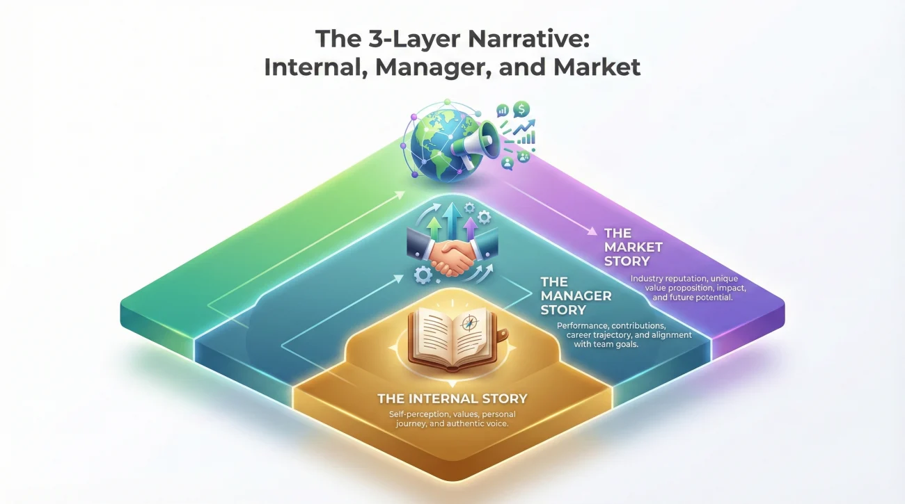 Three Layer Resignation Narrative Strategy