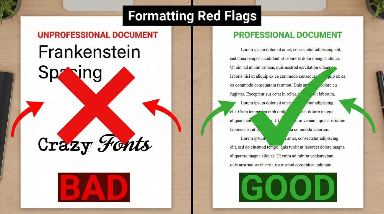 Formatting Mistakes To Avoid