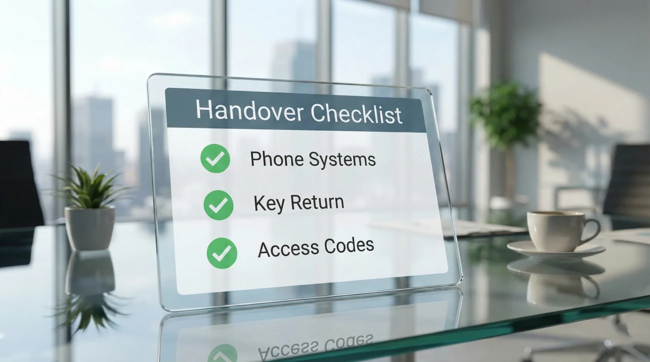 Receptionist Resignation Letter: Front Desk & Medical Office 2 Front Desk Handover Checklist