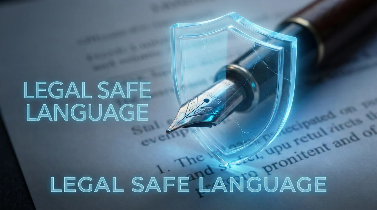 Legal Safe Language - The Shielded Pen