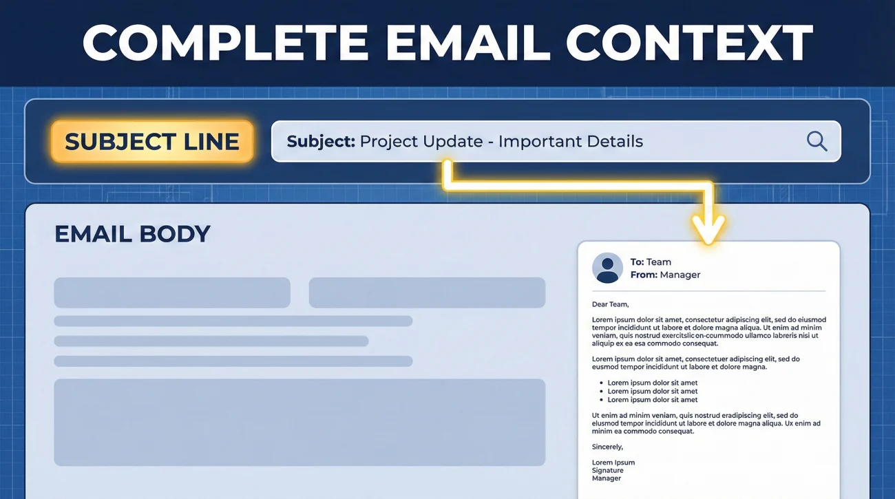 Email Structure - Header Vs Body
