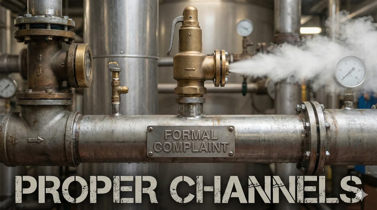 Proper Channels - The Safety Valve