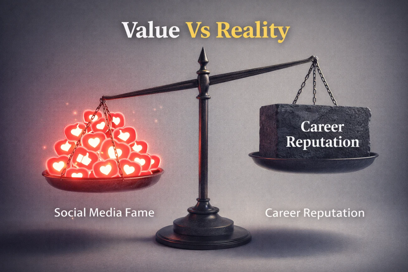 Viral Fame Vs Career Cost - The Scale
