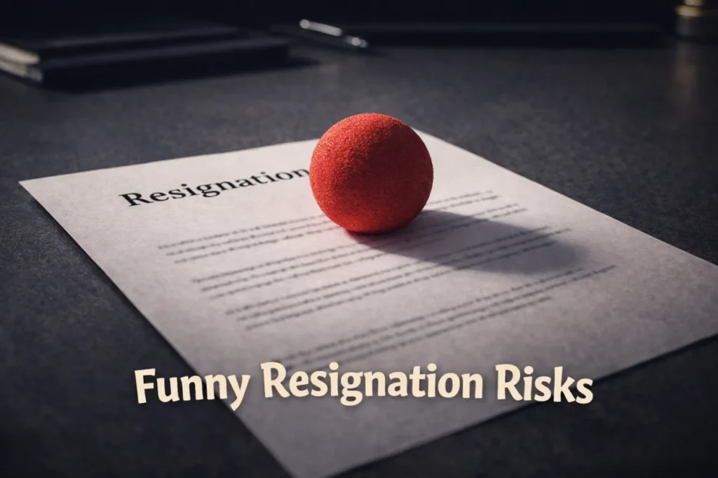 Funny Resignation Letter