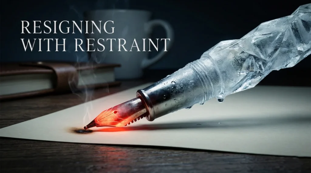 Rude Resignation Letter