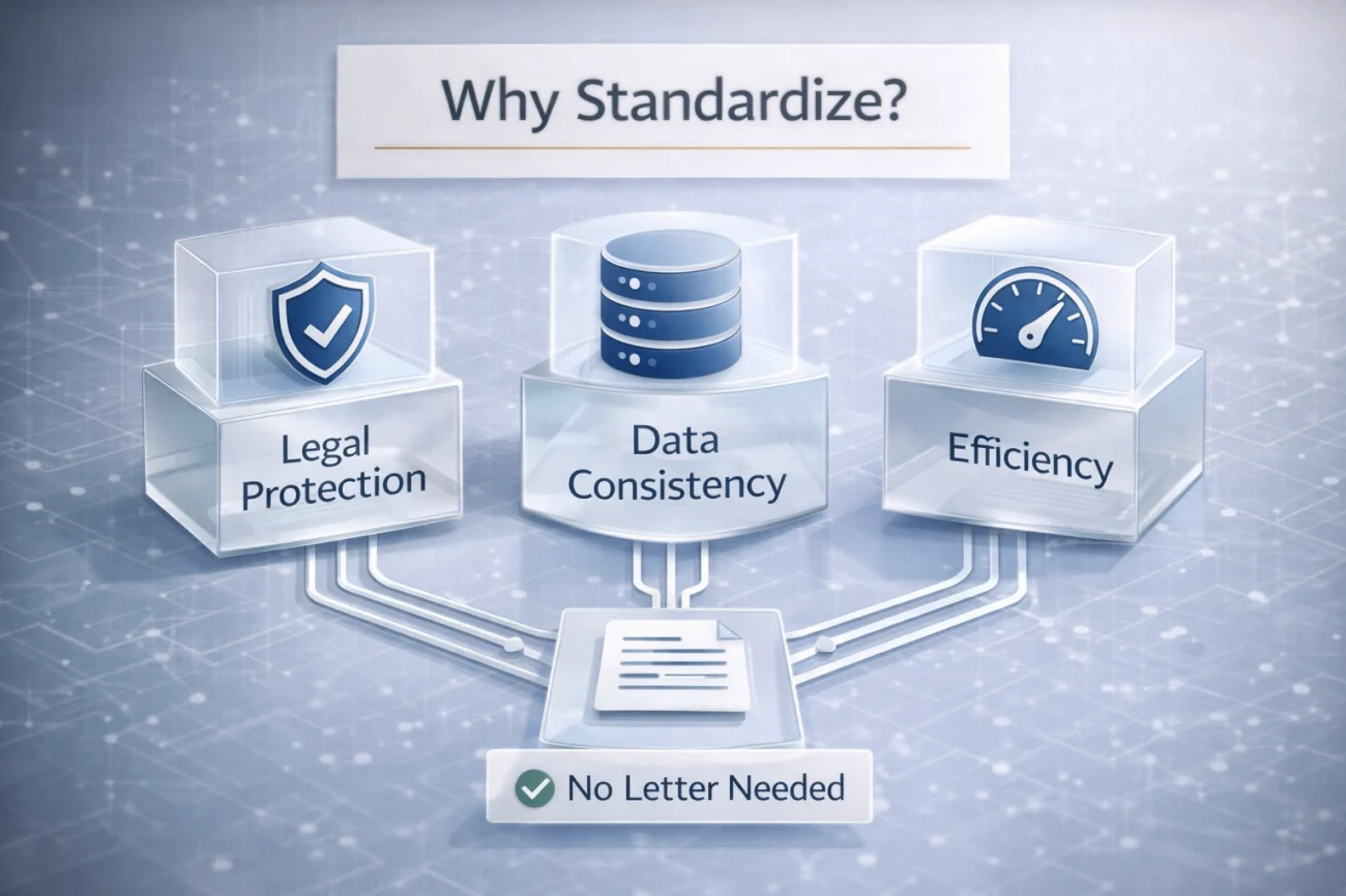 Benefits Of Standardization Infographic