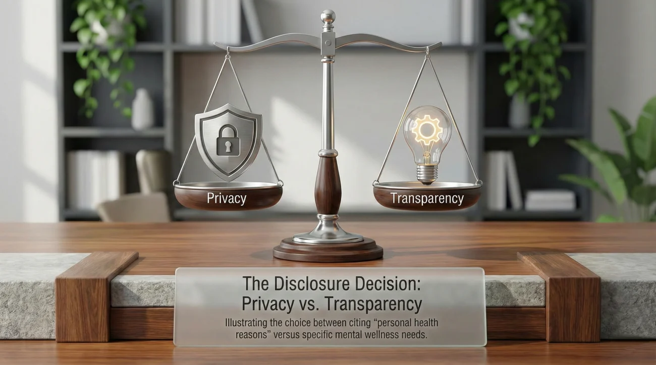 Mental Health Disclosure Decision - Balancing Privacy And Transparency