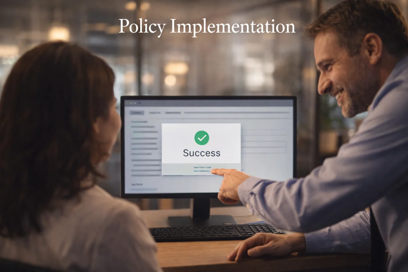 Policy Implementation Workflow