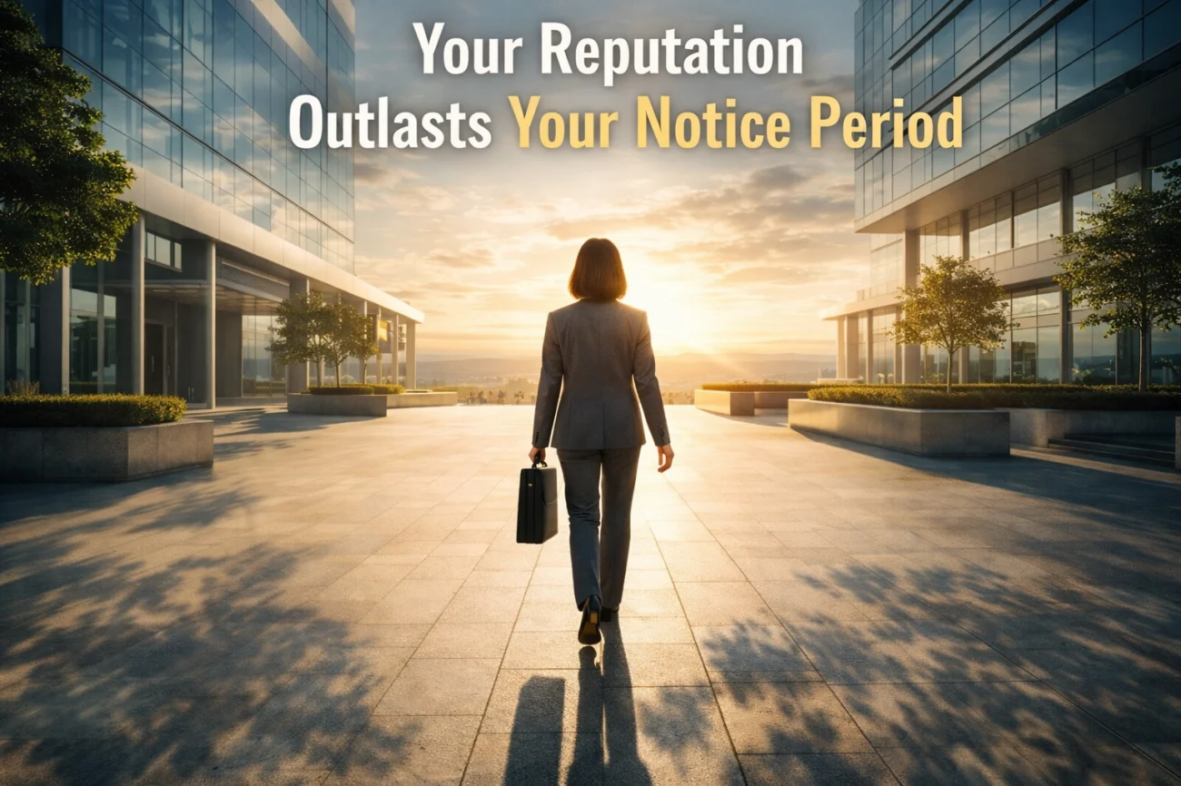 Professional Integrity During Exit - Long Term Reputation Management