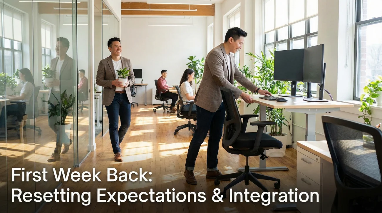 Reintegration Strategy - Establishing New Boundaries After Returning