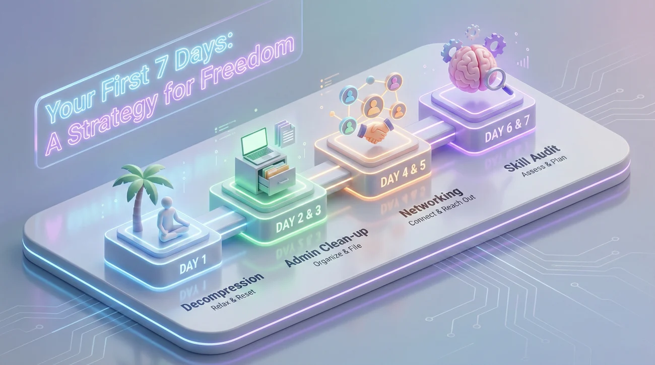 The First Seven Days Strategy - Structure For Career Transitions