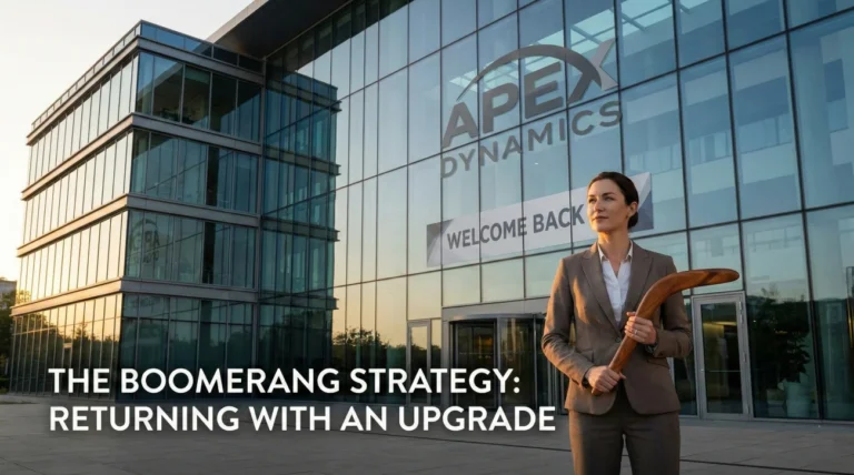 The Boomerang Strategy: How to Get Your Old Job Back (Without Crawling)