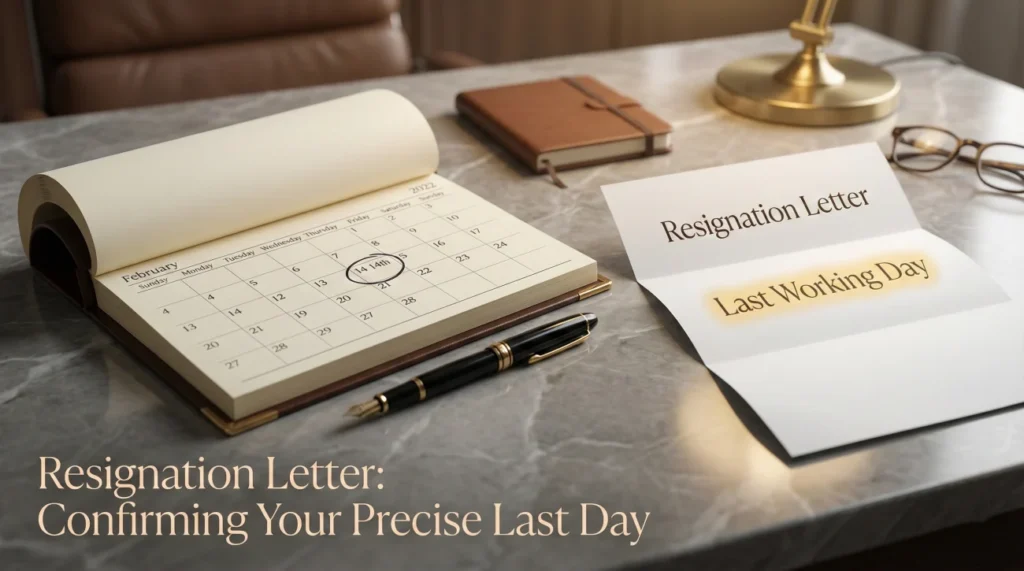 Resignation Letter Last Day
