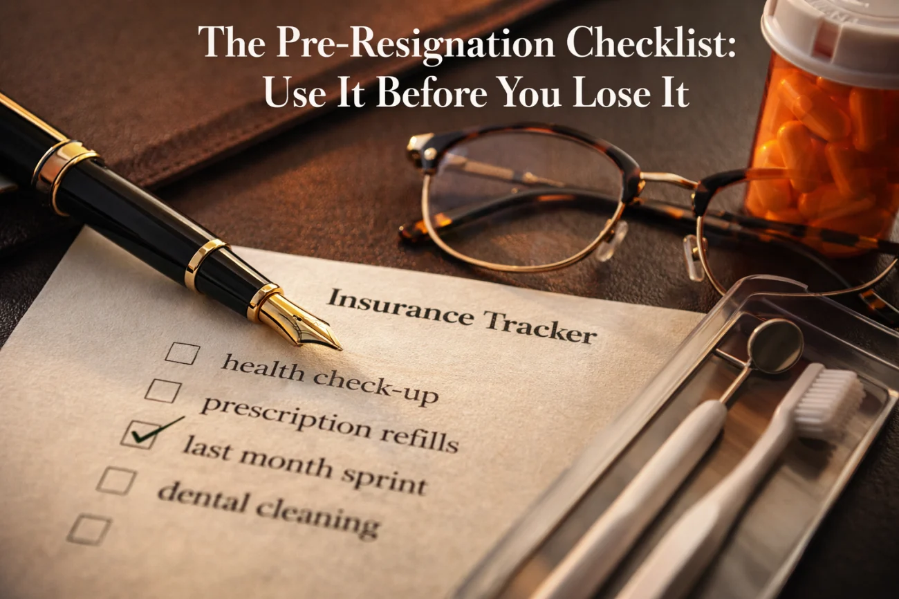 Pre Resignation Medical Checklist - Maximizing Benefits Before Departure