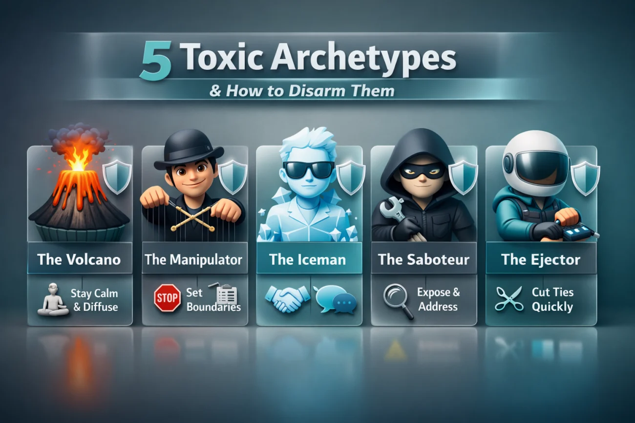 Toxic Manager Archetypes - Strategies To Disarm Negative Resignation Reactions