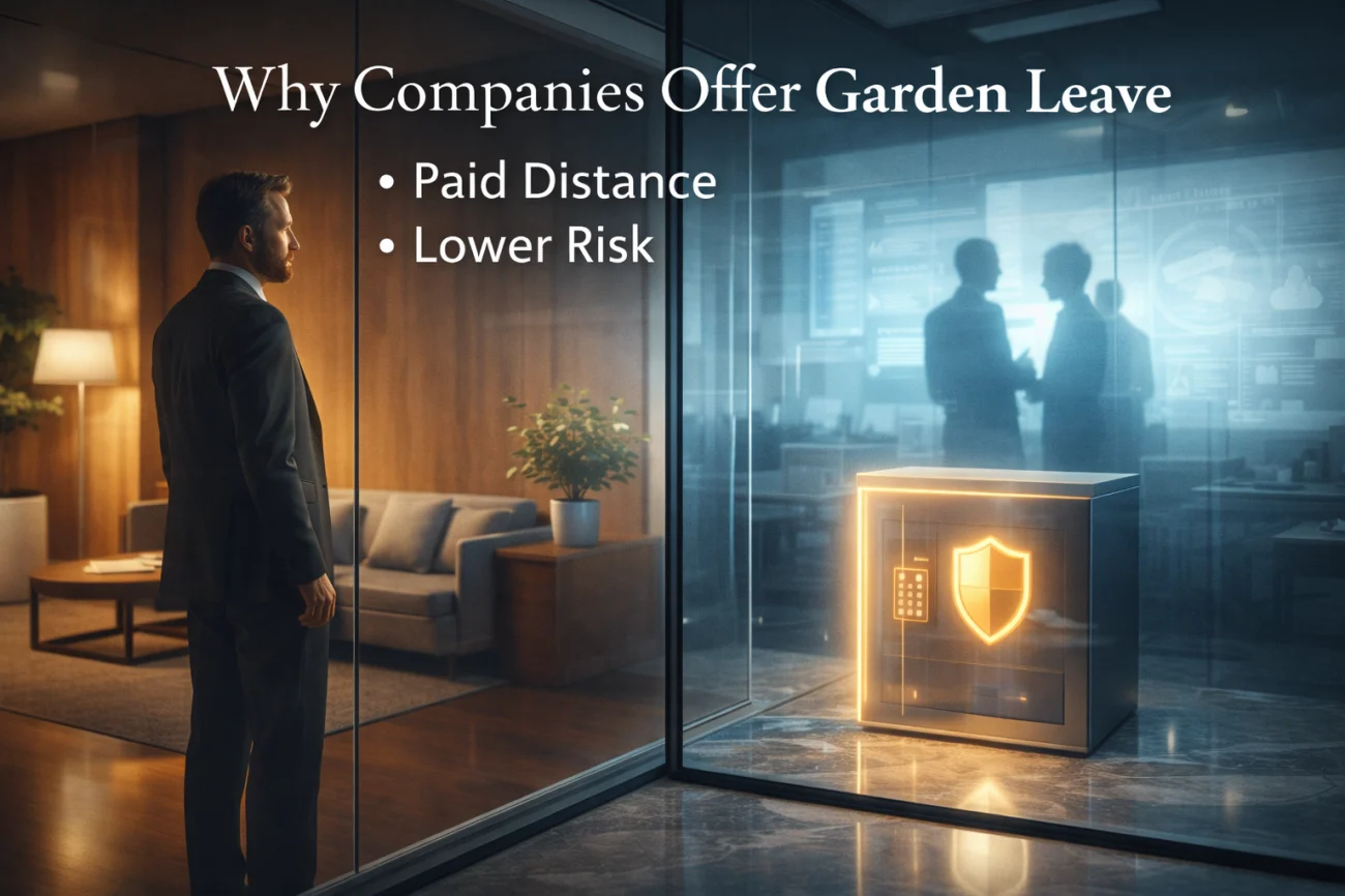 Why Companies Offer Garden Leave - Paid Distance Lower Risk