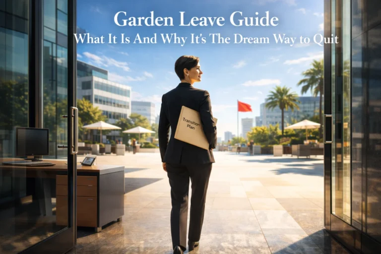 Garden Leave Guide: What It Is (and Why It’s the Dream Way to Quit)
