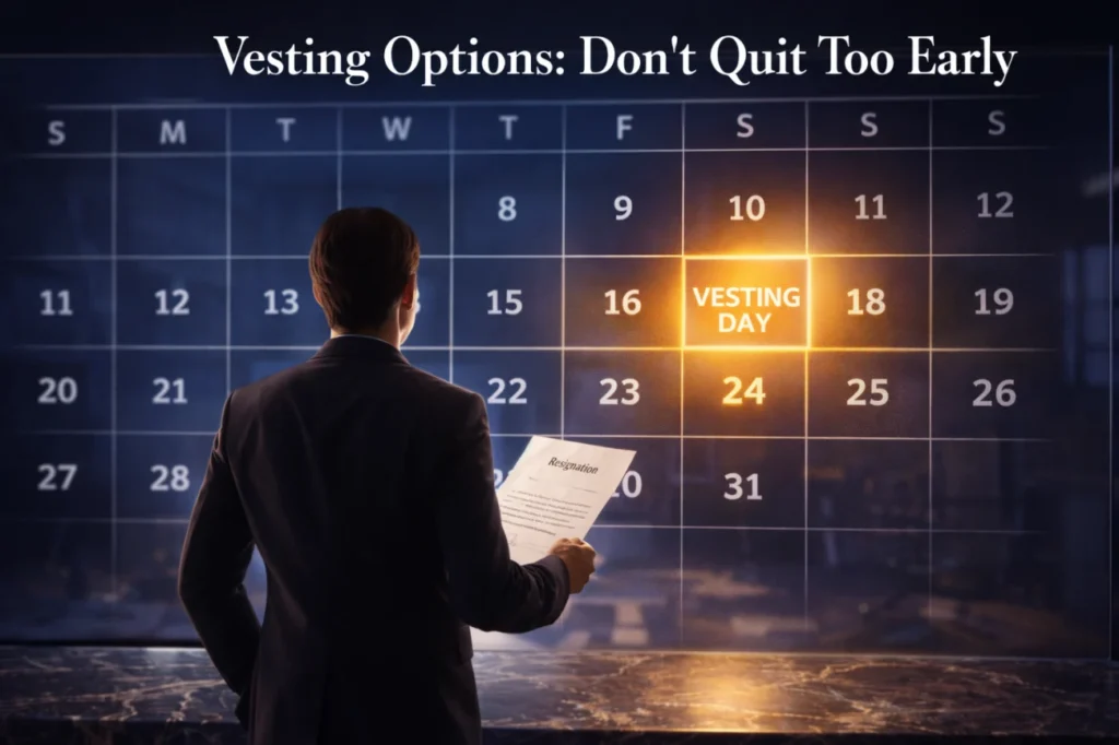 Vesting Period Stock Options