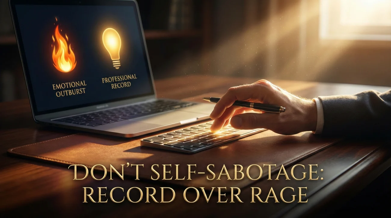 Avoiding Emotional Mistakes During Forced Resignation
