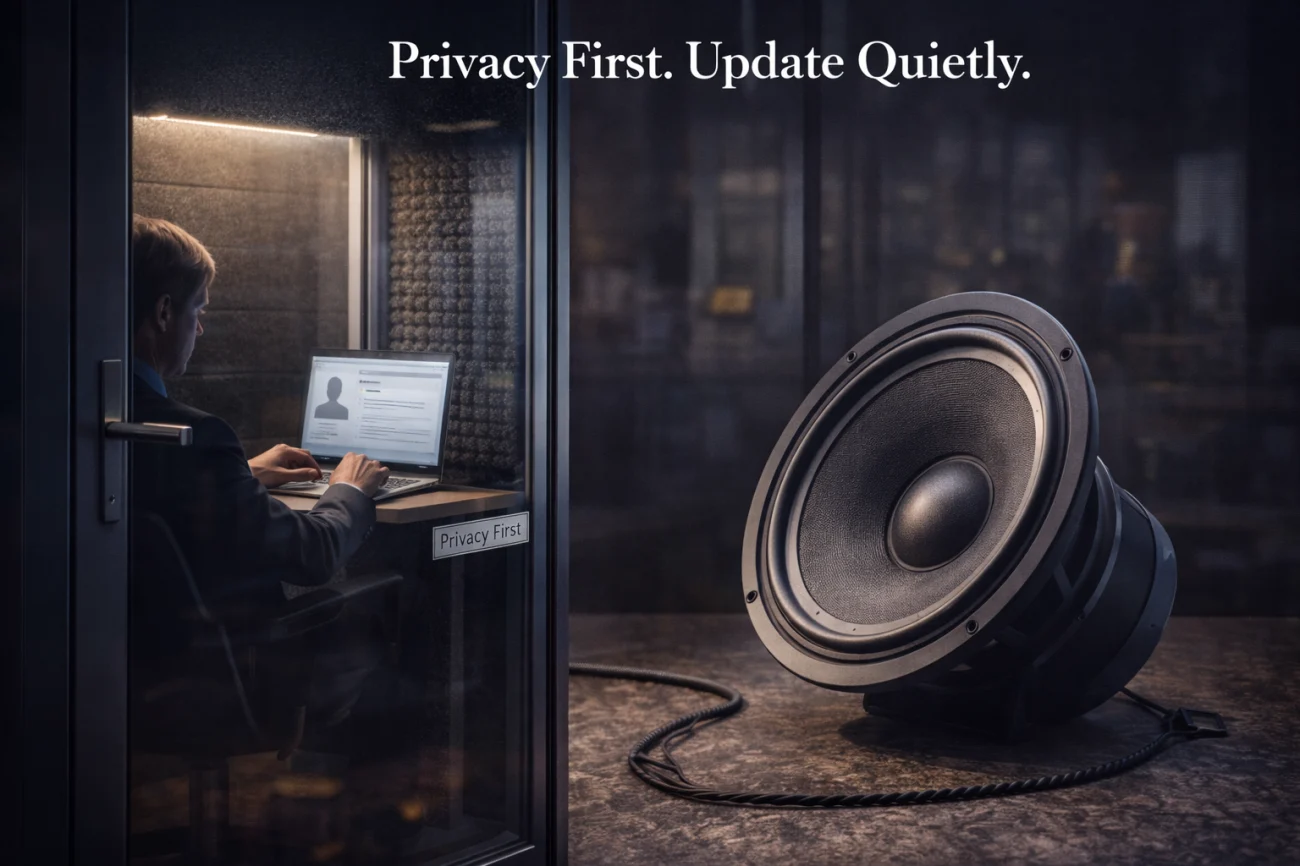 The Privacy Move - Prevent The Accidental Broadcast