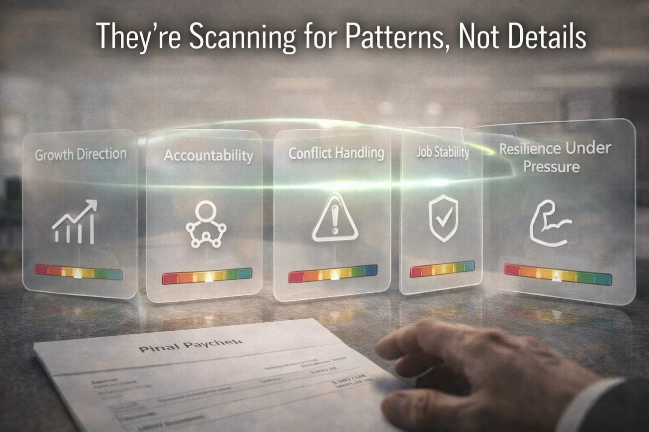 Why Interviewers Ask Why You Left - The Risk Scan Checklist