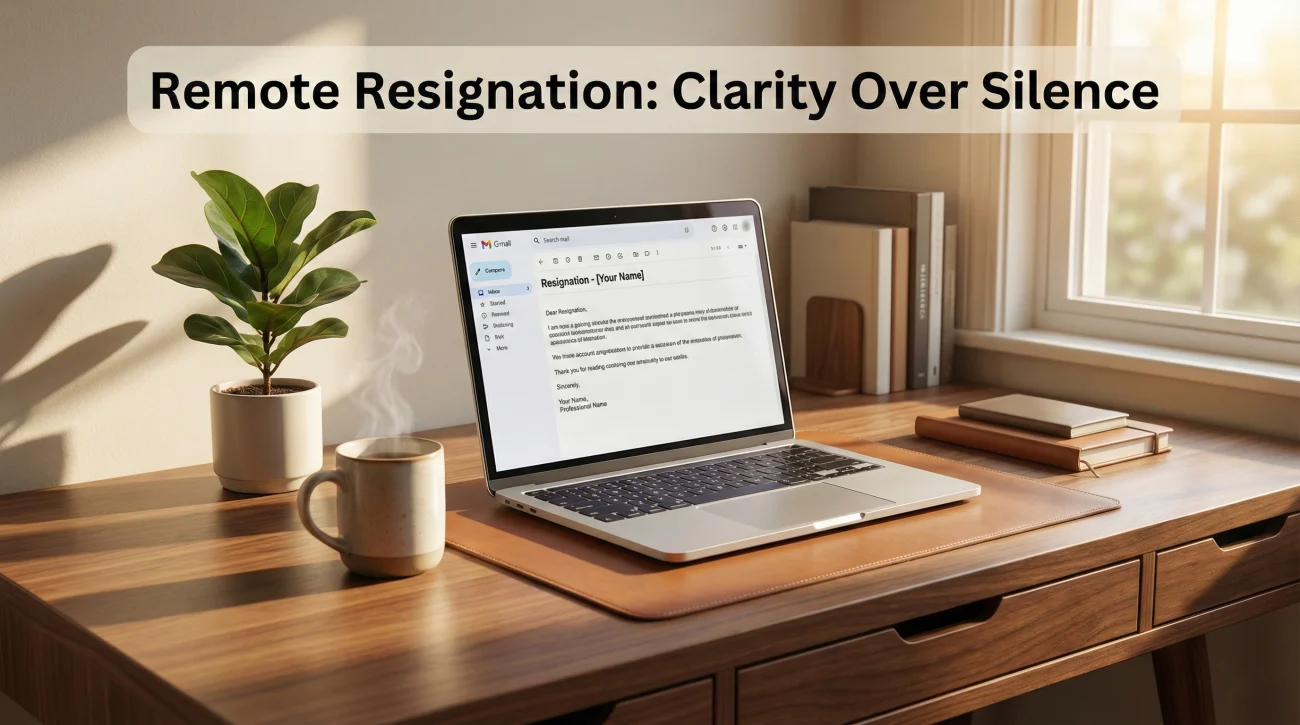 Quitting Remote Job