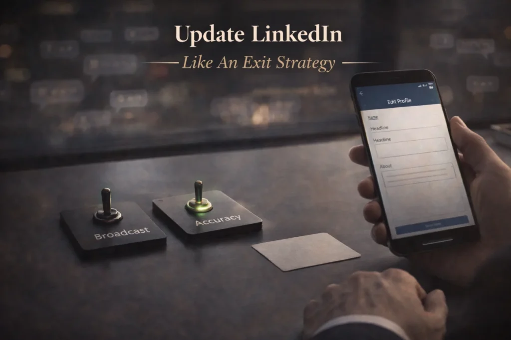 Update Linkedin After Quitting