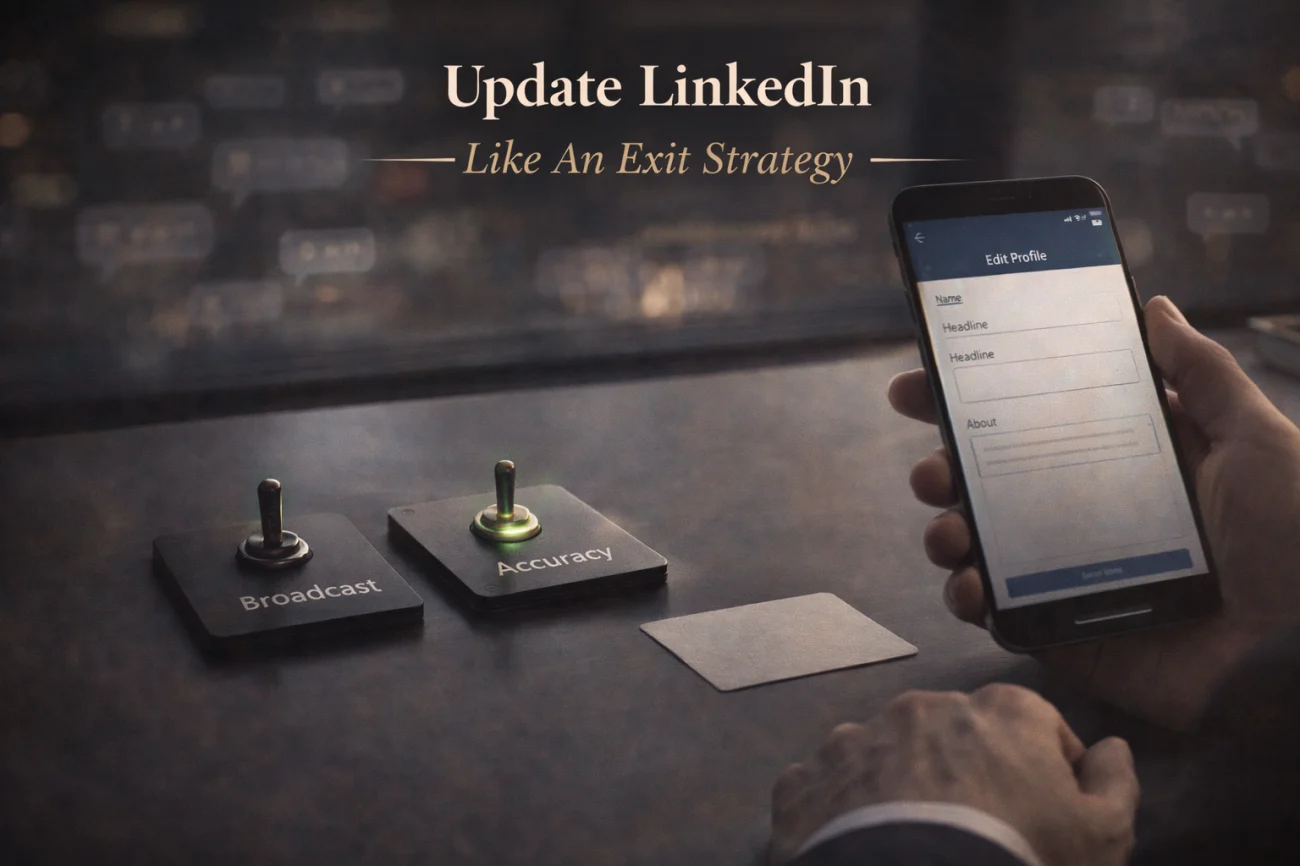 Update Linkedin After Quitting
