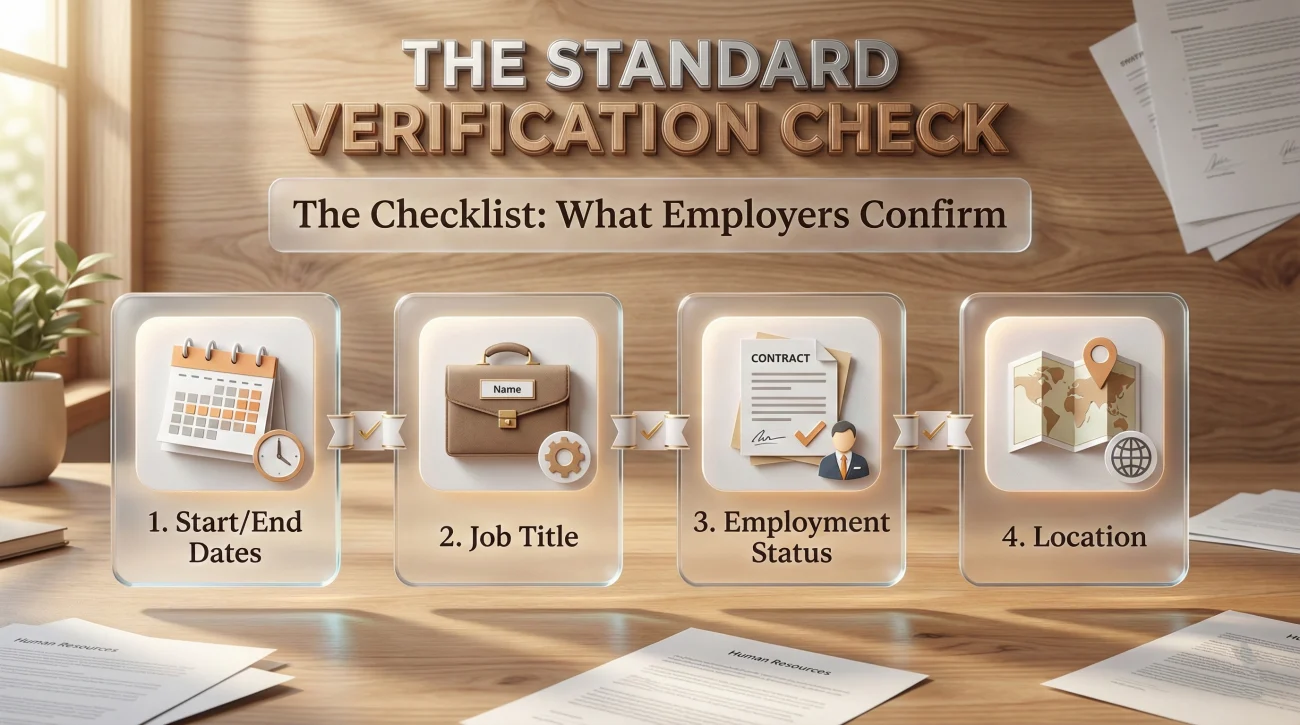 Core Data Fields In Standard Employment Verification
