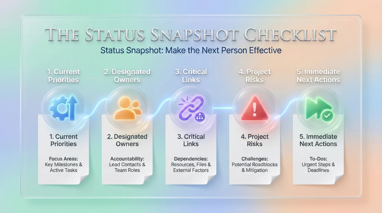 Essential Components Of A Status Snapshot Handoff