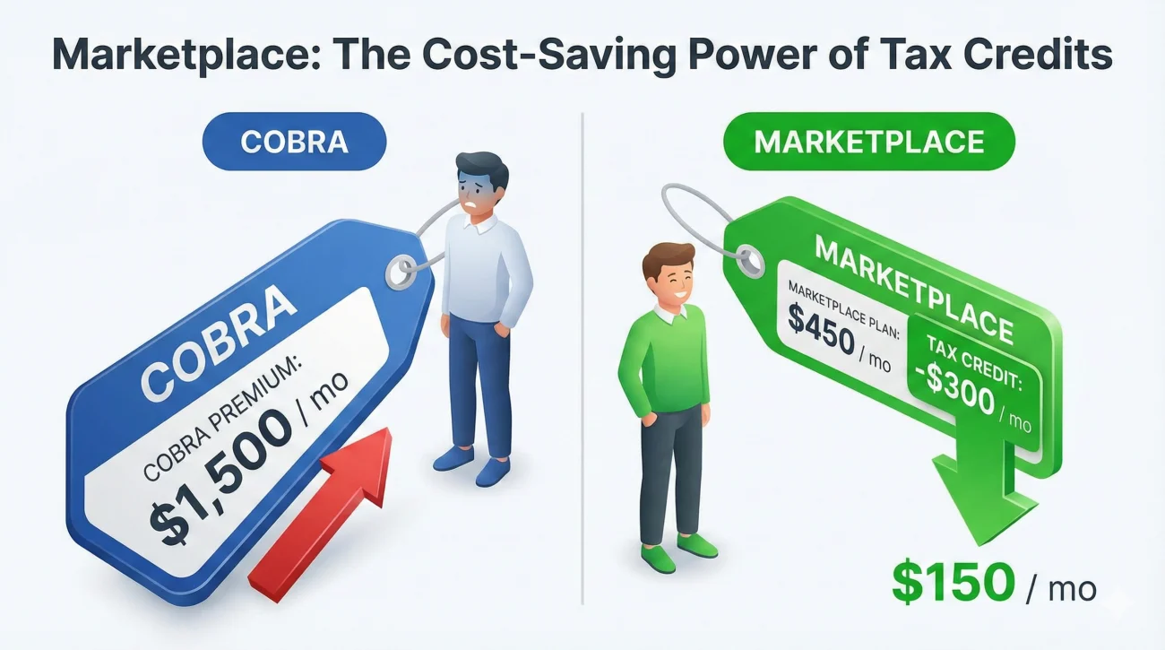Marketplace Versus COBRA Price Comparison Model