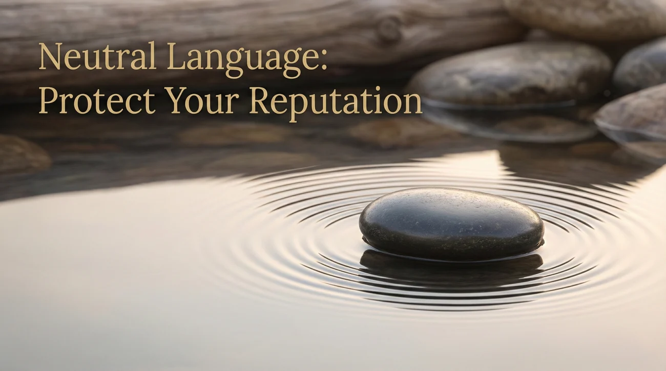 Practicing Professional Neutrality In Workplace Communication