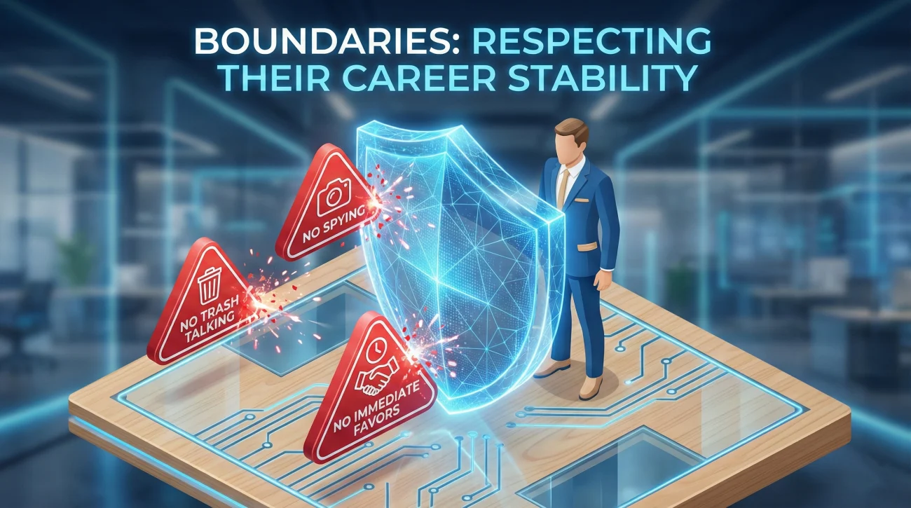 Professional Boundaries Strategy For Former Coworkers