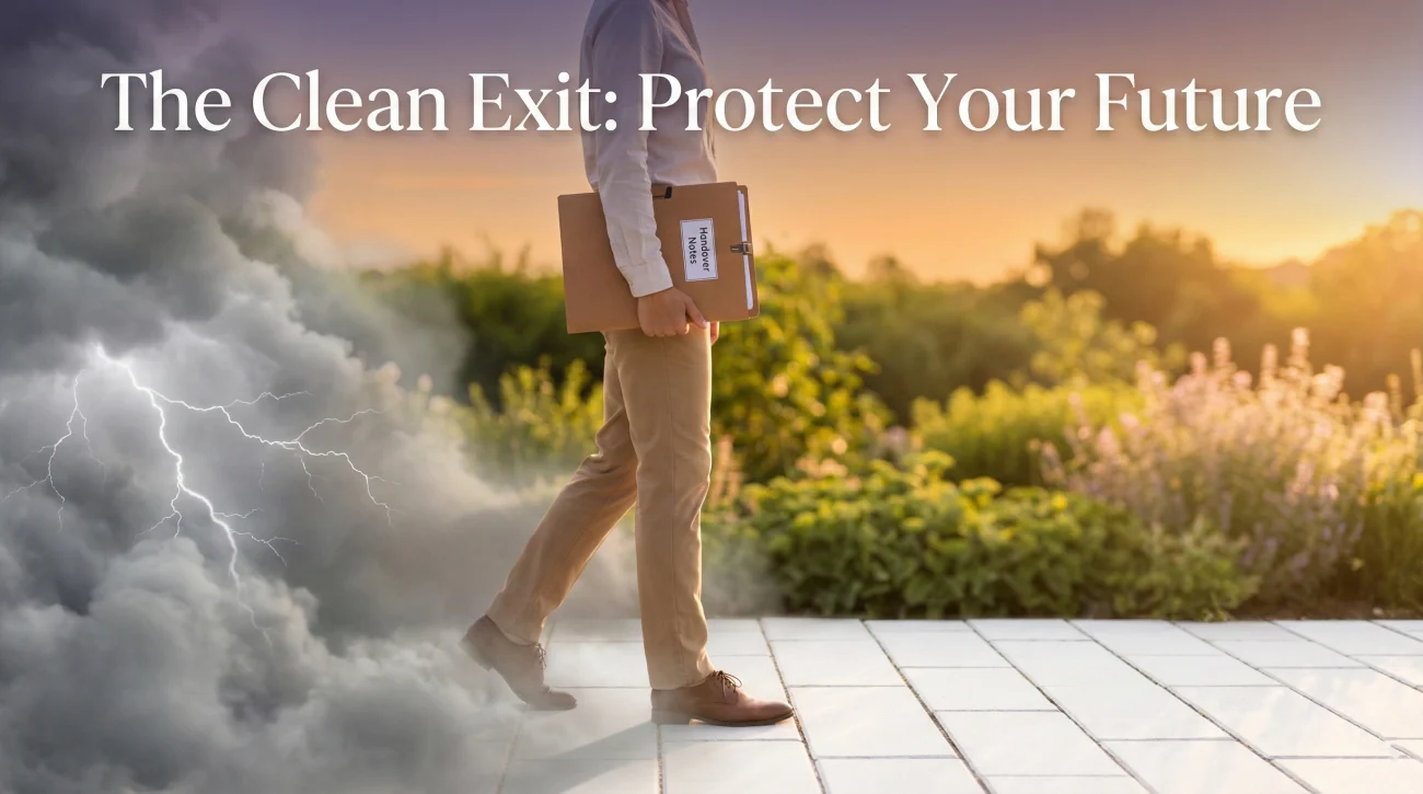 Professional Resignation And Clean Transition Strategy
