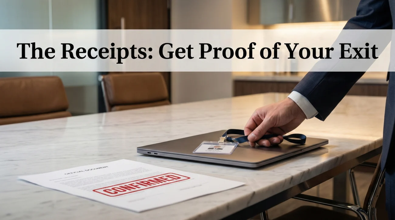 Property Return And Official Offboarding Confirmation