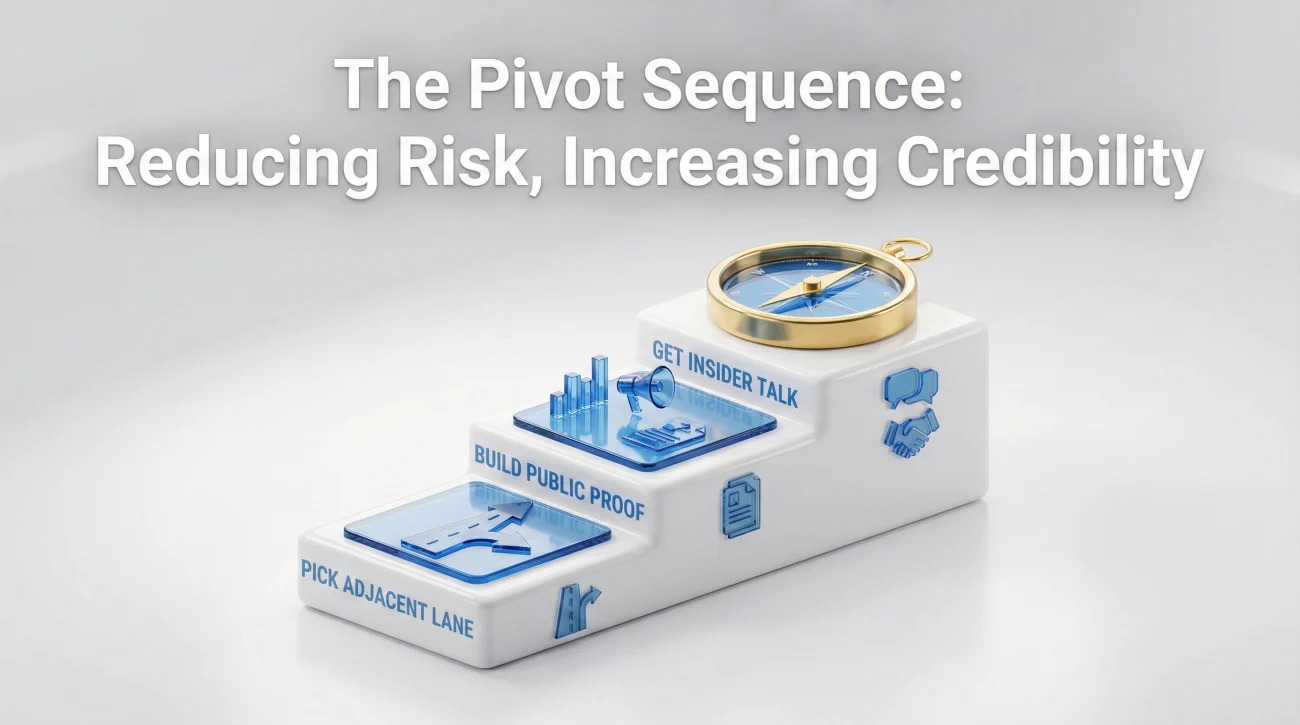 Step By Step Career Pivot Sequence Plan