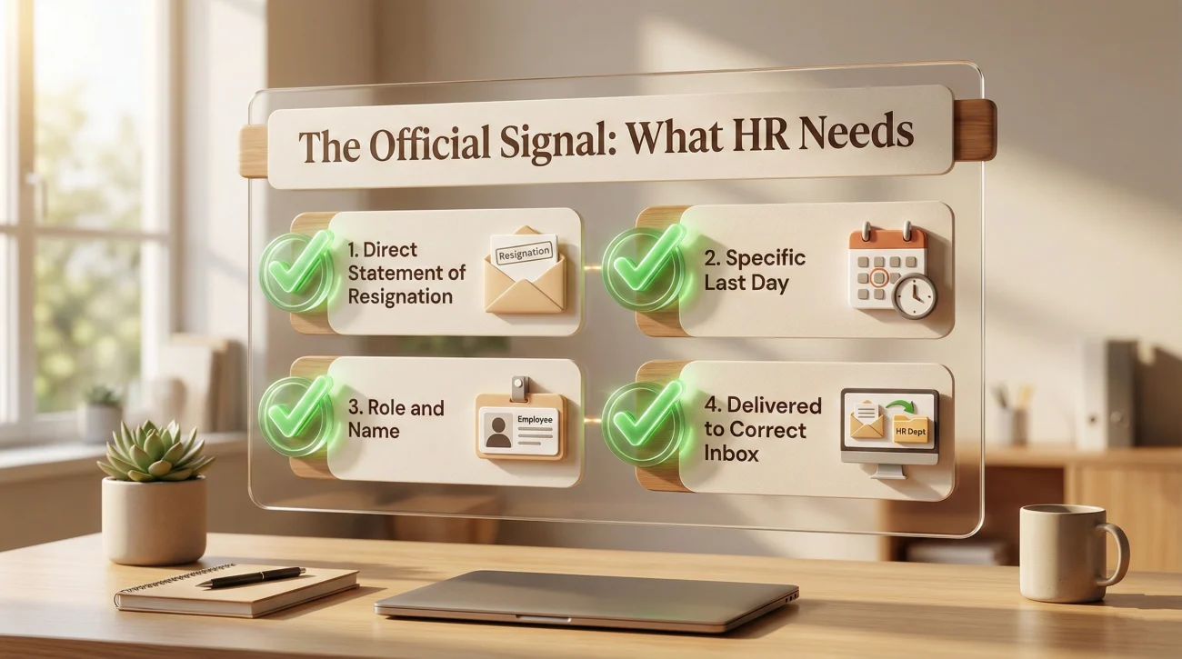 The Essential Elements Of An Official Resignation Notice