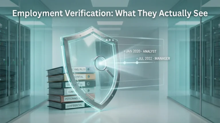 What Does “Employment Verification” Actually Reveal? A Mythbusting Guide